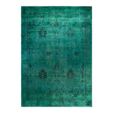 Overyed One-of-a-Kind Rectangle 9'10" X 13'10" Hand Knotted Area Rug