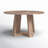 Mathias Round Solid Wood Dining Table-928243098