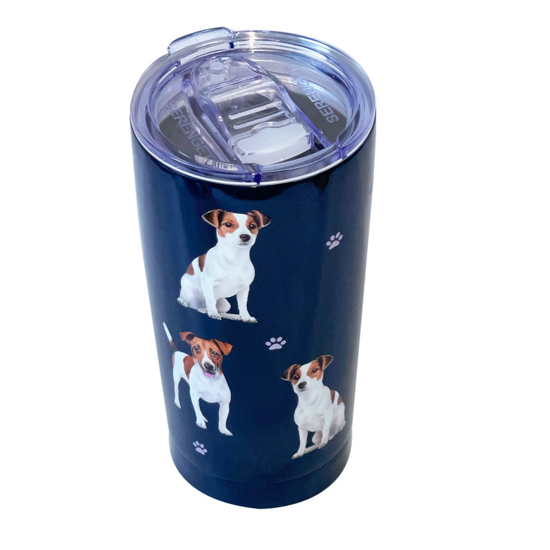 16 oz Stainless Steel Vacuum Insulated Travel Tumbler with 3D Design