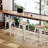 Metal Counter And Bar Stools-543955477-543955497