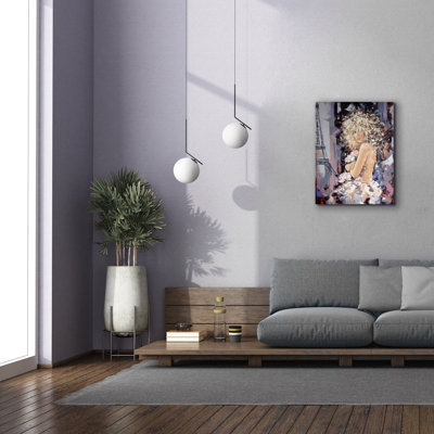 «Arômes de Paris» par Alexander Gunin, art mural sur toile