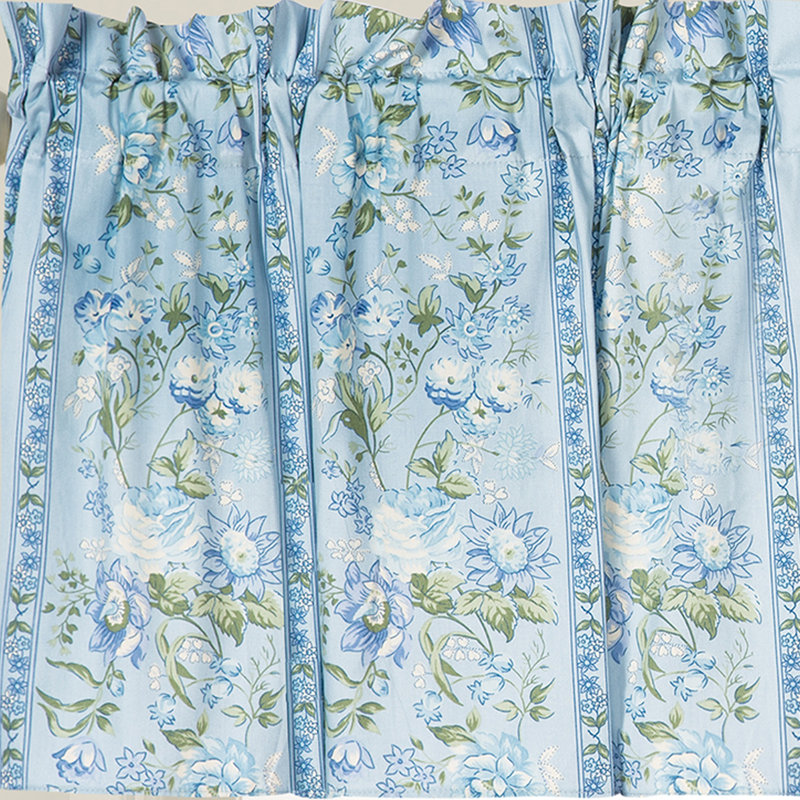 Cantonnière en coton Chintz