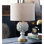 Leafy Artichoke Ceramic Table Lamp