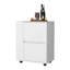 Chariot-bar avec deux armoires et tablettes ouvertes FM FM Furniture