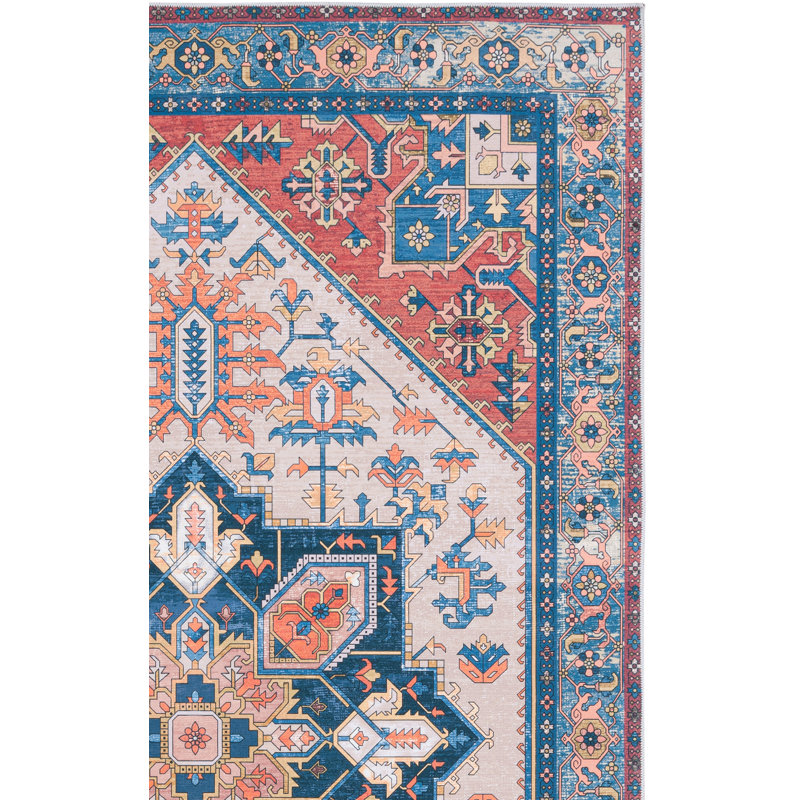 Tapis Alisha avec envers antidérapant, Rectangle 4 pi x 6 pi