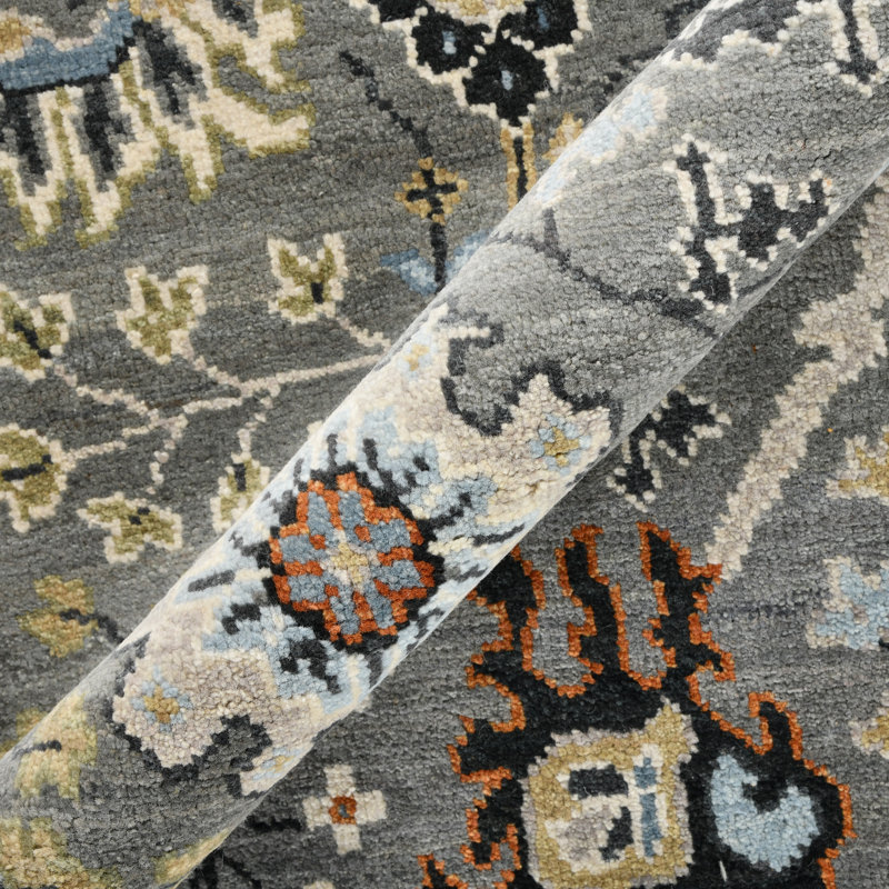 Bristol Wool Geometric Area Rug, Rectangle 9' x 12'