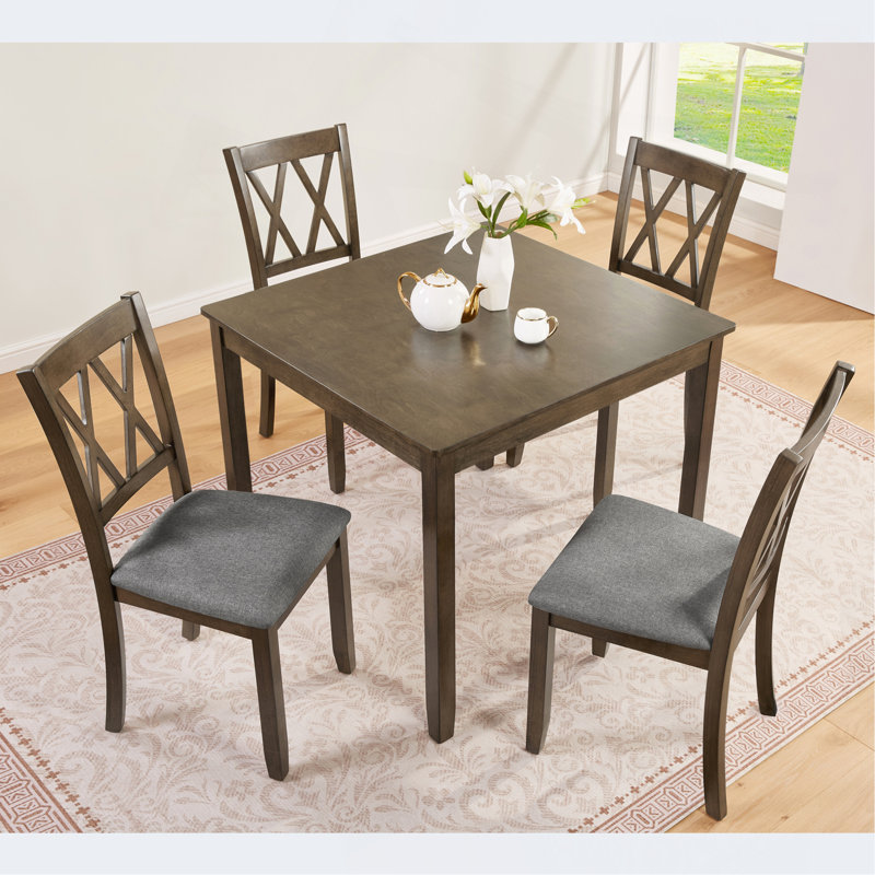 Ensemble de table de salle à manger 5 pièces Elegant Elegant