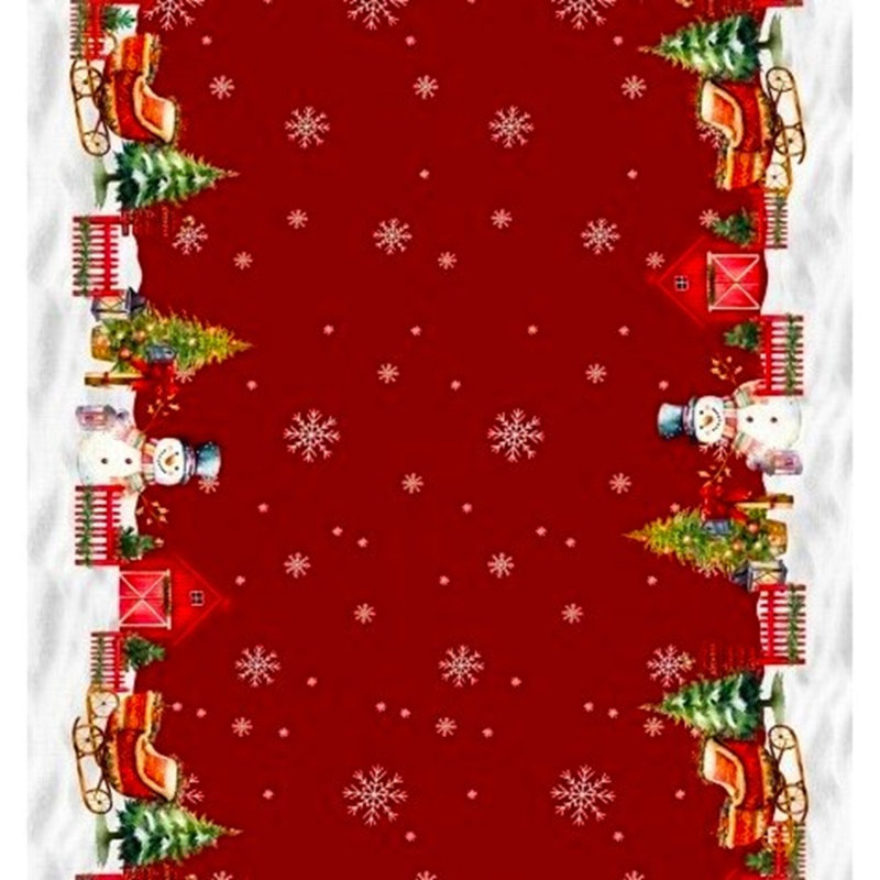 (60 x 90 po) Nappe en polyester imperméable X'MAS, 60 po x 90 po, Ne s’applique pas
