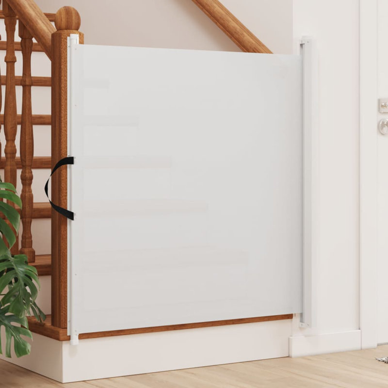 125cm W Wall Mounted Pet Door, White, 82.5cm H x 125cm W