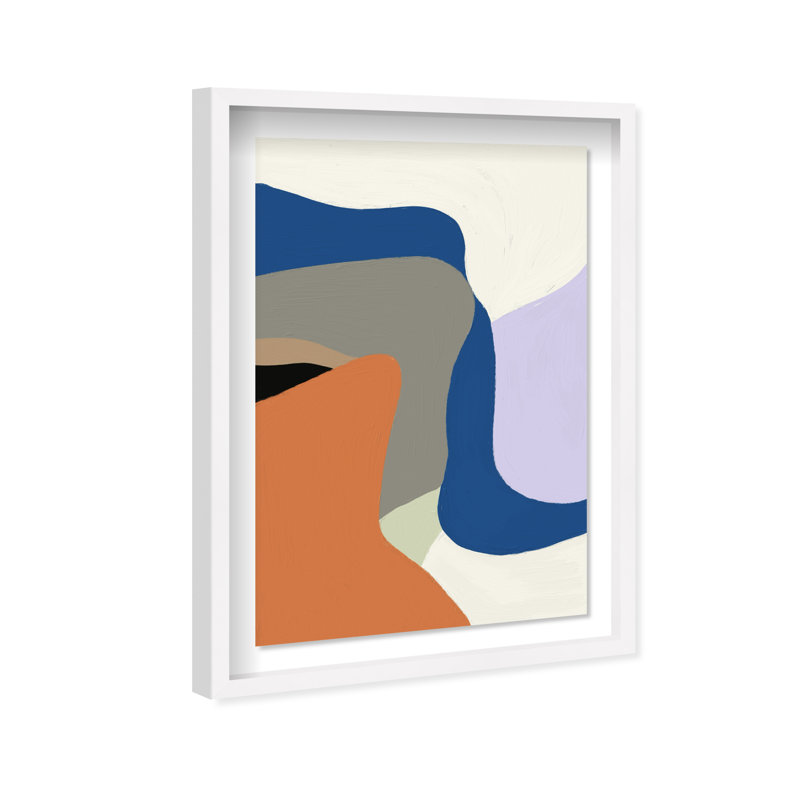 All Together II Print by Oliver Gal, 11.5"H x 16.5"W, White Shadowbox