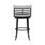 Tabouret de bar pivotant en similicuir Conover-302692099-302692101