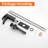 Single Hole Waterfall Bathroom Faucet With Drain Assembly Single Handle Bathroom Sink Faucets Modern Stainless Steel Bathroom Vanity Mixer Taps With Deck Plate-109469216