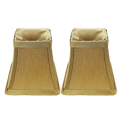 Silk Square Candelabra Shade