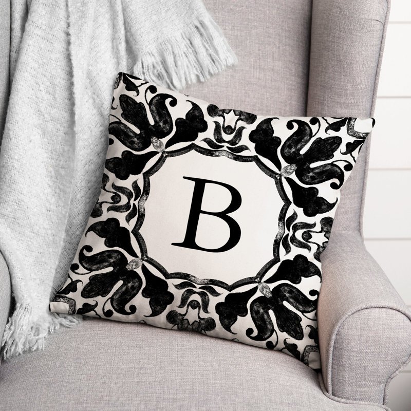 Outdoor Throw Pillow, B
