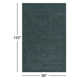 Guiness Handmade Wool Blue Rug
