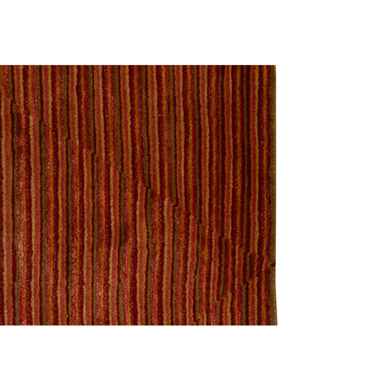 Hand-Knotted High-Quality Red Area Rug