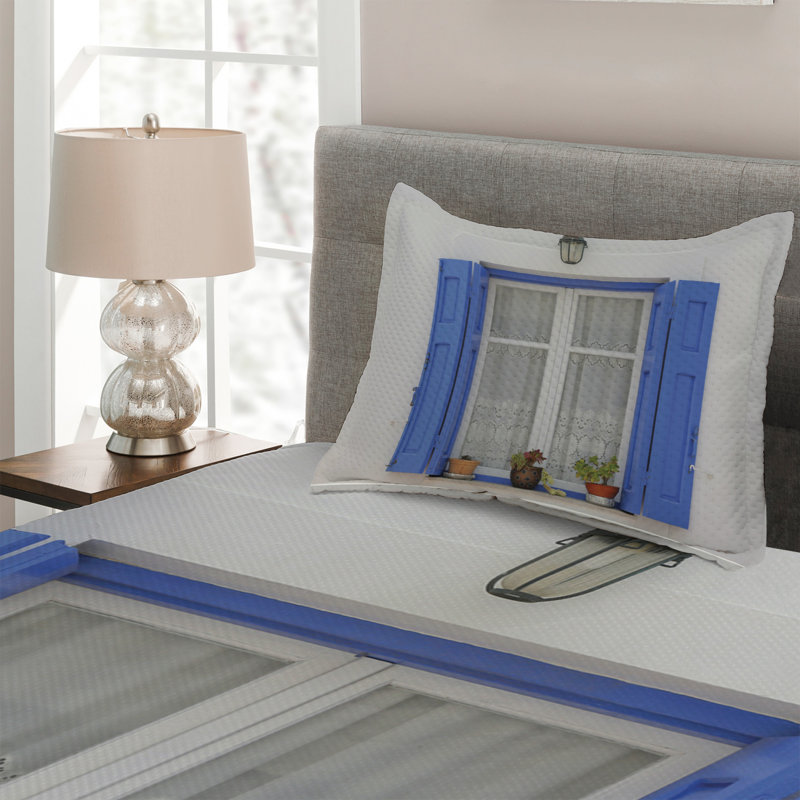 Modern & Contemporary Coverlet, Twin Bedspread + 1 Sham