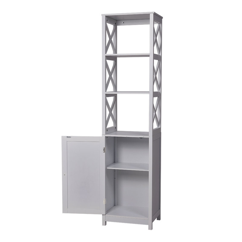Waterton Freestanding Bathroom Cabinet, Grey