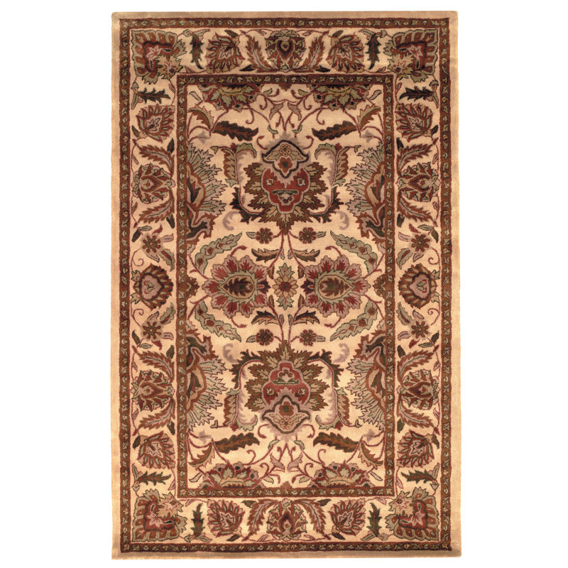Hand Tufted Wool Oriental Rug, Rectangle 2'3" x 4'
