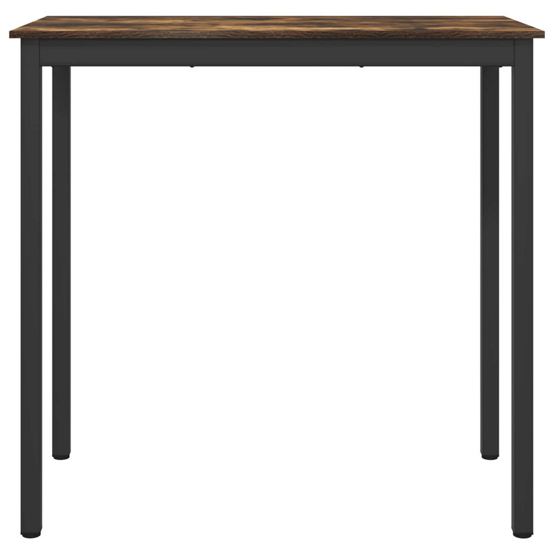 Standing Bar Table Engineered Wood, 105cmH x 110cmL x 55cmW, Walnut