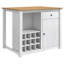 Solid Wood Kitchen Island-2142893119