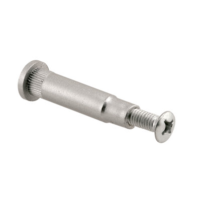 Prime-Line Barrel Nut and Bolt Set, Fits 1-3/8 in. to 1-3/4 in., Steel, Zinc-Plated, Phillips (1 Set)