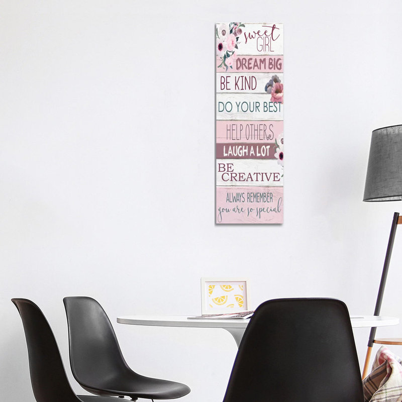 Sweet Girl by Kimberly Allen - Panoramic Print on Canvas, Wrapped Canvas, 121.92 cm H x 40.64 cm W x 1.91 cm D