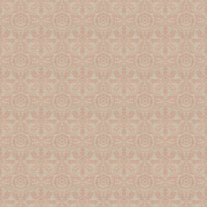 Rossmore Linen Fabric, Pink