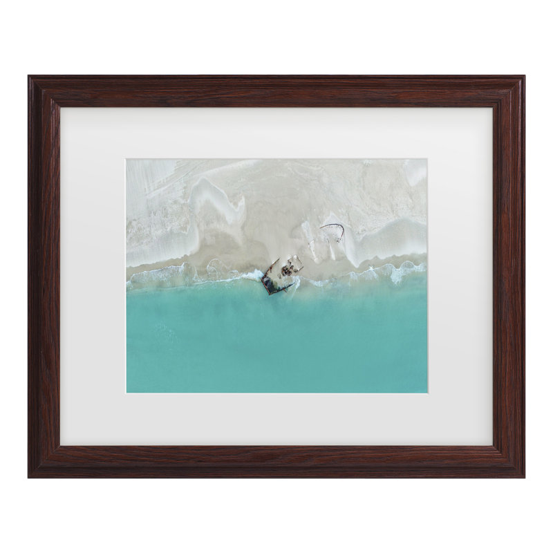 Œuvre d'art encadrée à la bolognaise «Bachelal Eyal Amer», H 18,75 po x l 22,75 po