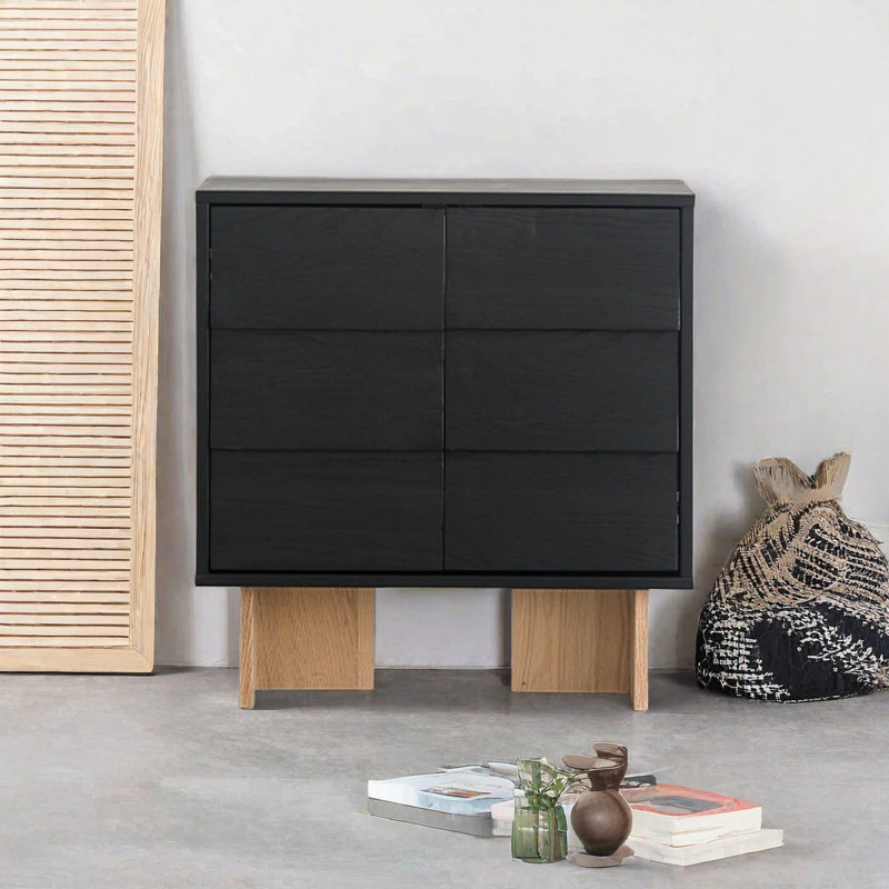 Armoire de rangement Nordic Wabi-Sabi