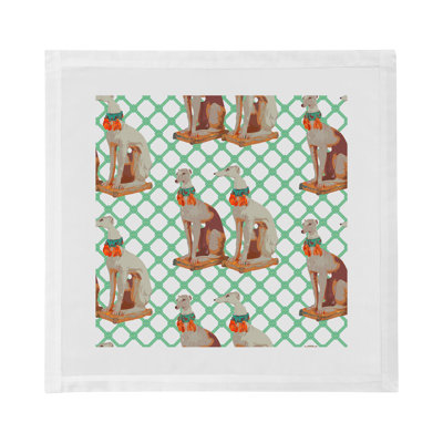 Serviettes de table en satin de coton Regal