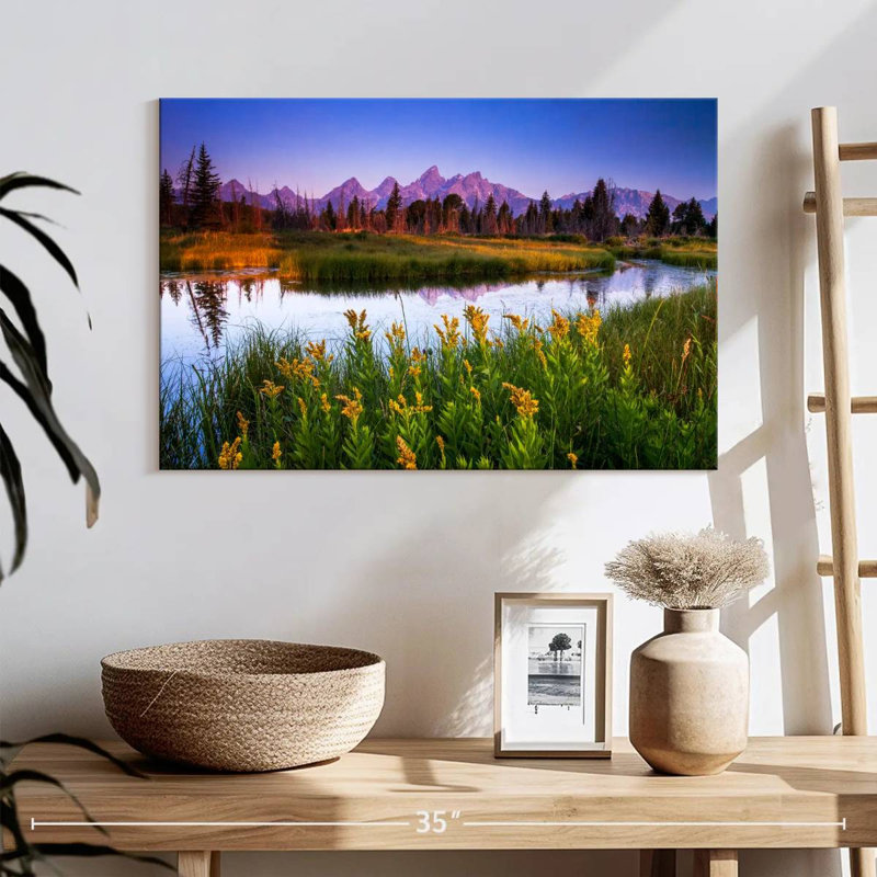 Alvord Vivid Schwabacher Landing Sunrise, H 16 po x l 24 po