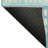 Premium Machine Washable Prisco Teal Rug-430890454