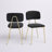  Addington Velvet Upholstered Side Chairs-407907585-408402102