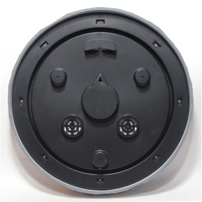 Outdoor Round Plastic Wall Clock 18 Inches - Multi-Color