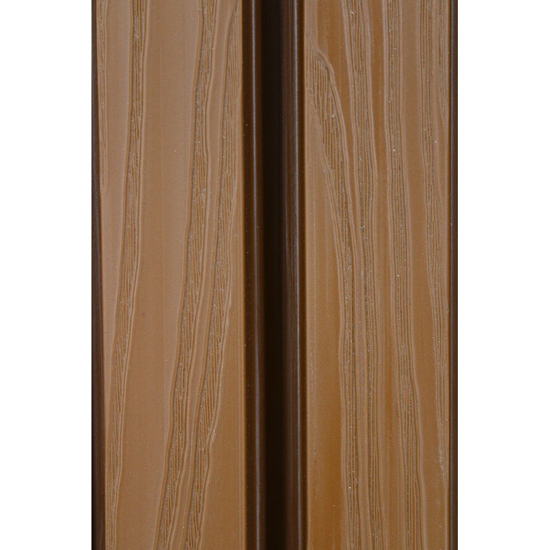 106" x 8.5" Outdoor Composite Slat Siding Boards, Pack of 30 (About 188 sq. ft.), Brown
