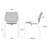 Outdoor Stacking Dining Side Chair-550151831