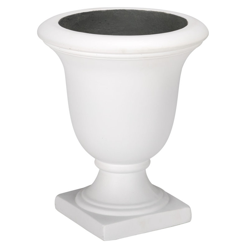 Pot à fleurs Dunaway, Blanc