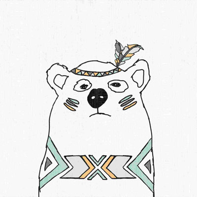 " Tribal Bear "