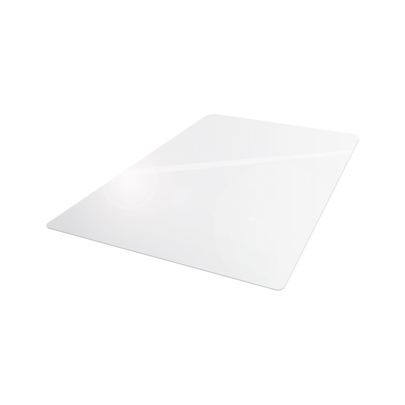 Ultimat Polycarbonate Lipped Chair Mat for Carpets over 1/2" - 35" x 47", 35" W x 47" D, Included