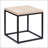 Industrial Style Square Nightstand With Storage, For Small Spaces In Living Room Or Bedroom.-619038186