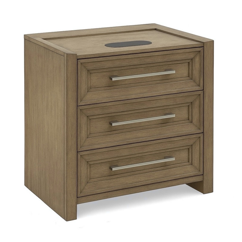 Ghadir TECH NIGHTSTAND TM -USB/LED/WIRELESS