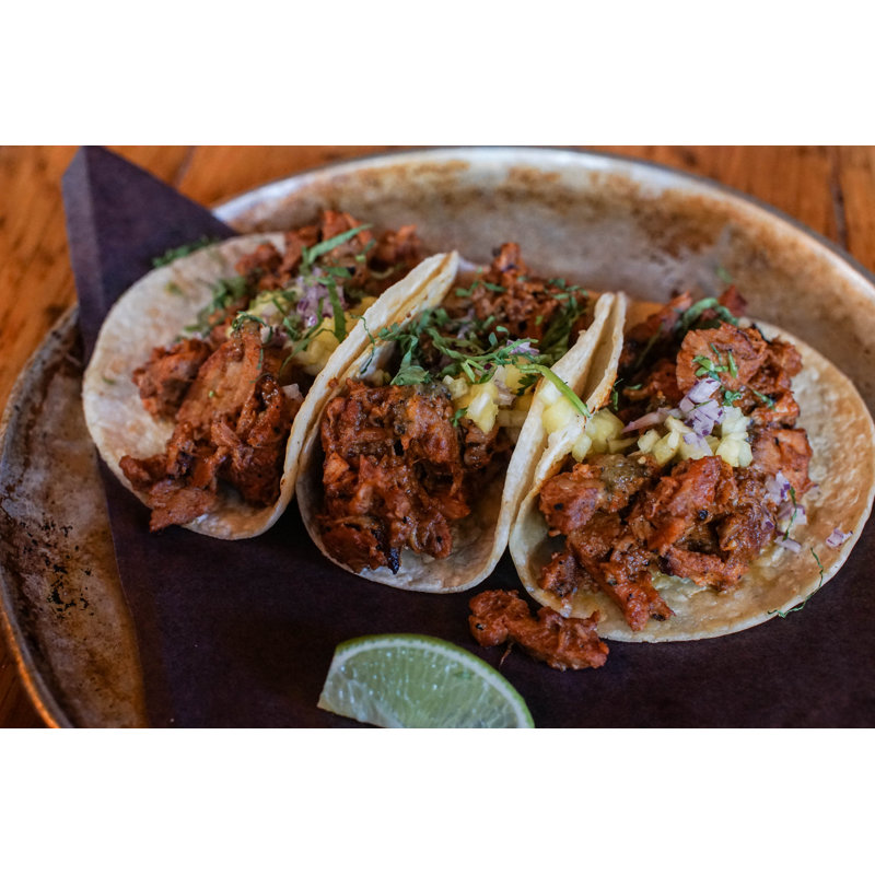 Mexican Tacos - Wrapped Canvas Print, 20cm H x 30cm W x 3.8 cm D