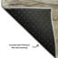 Tapis beige lavable à la machine de qualité supérieure 10 pi x 14 pi Cerrito AMF512-103831255