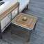 Tivoli Outdoor Square Teak Side Table-49383121