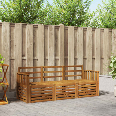 189.5cm Wide Patio Sectional Set