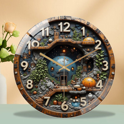 Horloge murale 12 po
