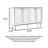 62.99" Brown Rectangular Solid Wood Shoe Storage