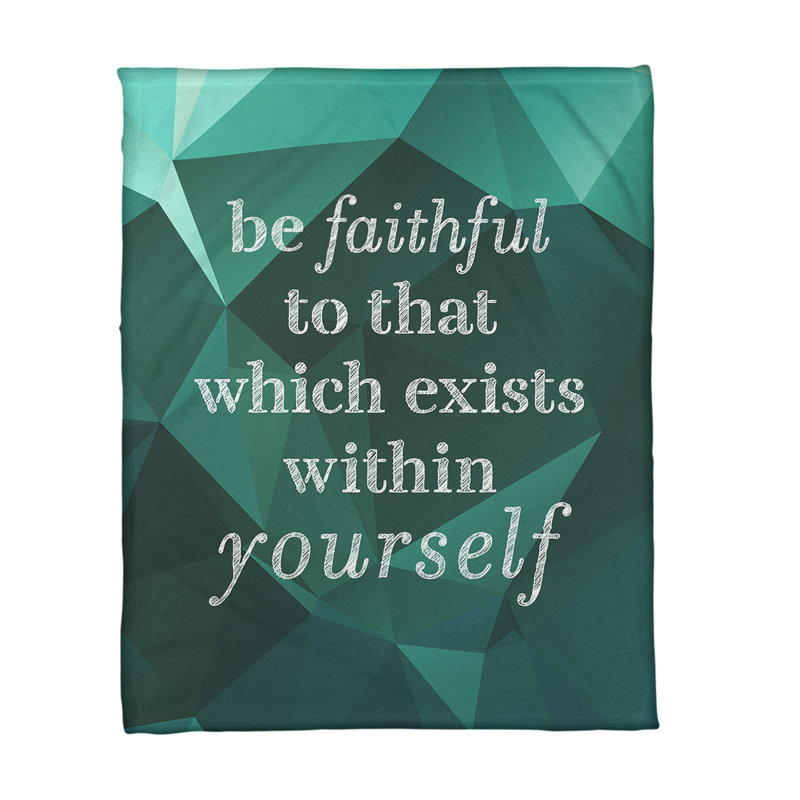 Sewn Throw Blanket, 60" W x 80" L, Light, Dark Green