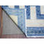 Tapis bleu en laine noué à la main 9 pi 1 po x 11 pi 8 po Peshawar D4E8336297634B5BA967BD70983E7EC8